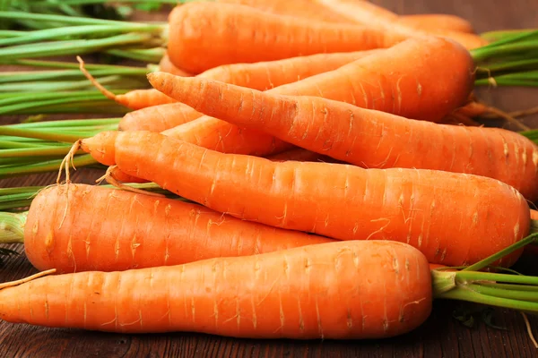 Zanahorias orgánicas frescas — Foto de Stock