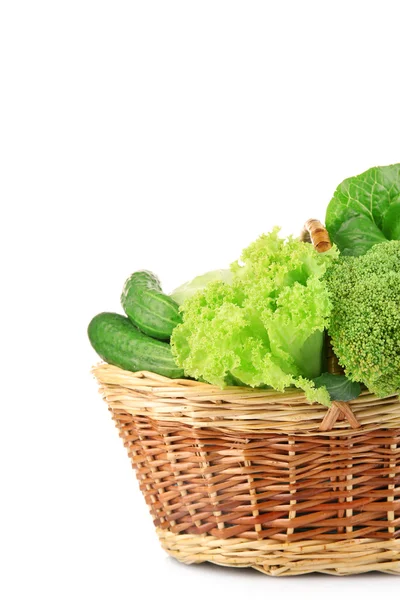 Alimenti freschi verdi — Foto Stock