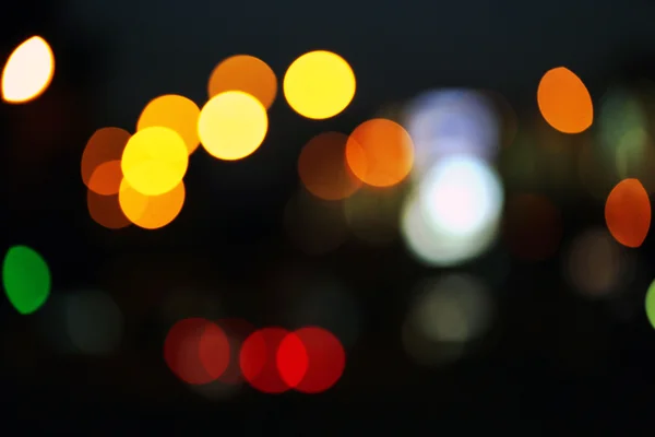 Resumen borrosa noche luces fondo — Foto de Stock