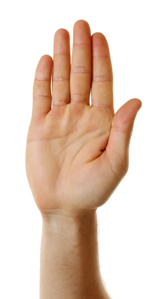 Male hand close up — Stock Photo, Image