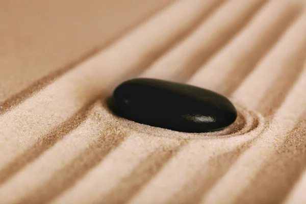 Zen garden with stone for relaxation — Stock Photo, Image