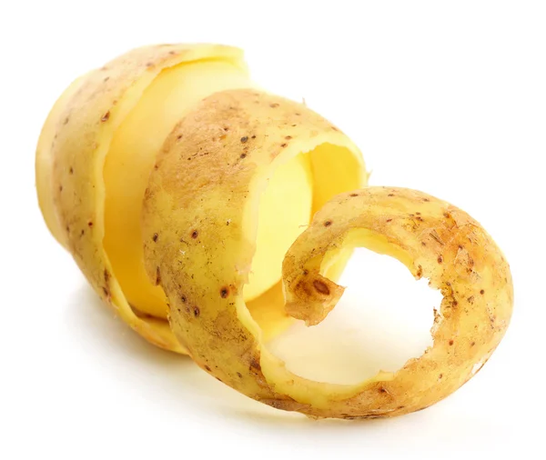 Young potato isolated on white — Stock Photo, Image