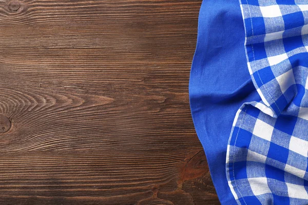 Crumpled blue Napkin — Stock Photo, Image