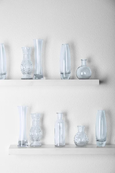Dekoracyjne szklane wazony — Zdjęcie stockowe