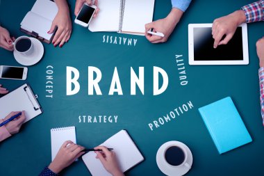 Elleriyle Üstten Görünüm  