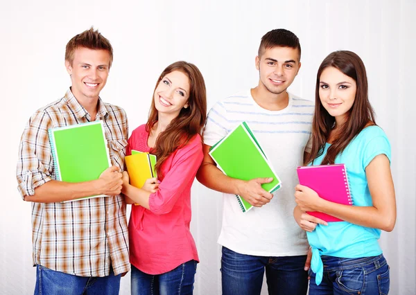 Group of happy young students Stock Picture