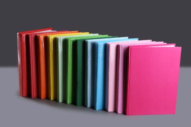 Renkli kitap yakın çekim