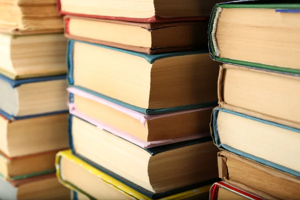 Stack of books background — Stock Photo, Image