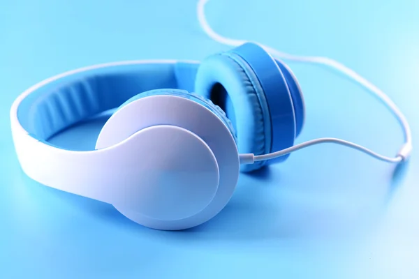 White Electrical Headphones — Stock Photo, Image