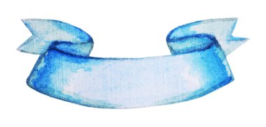 El boyalı şerit renkli izole