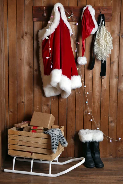 Impiccagione costume Santa — Foto Stock