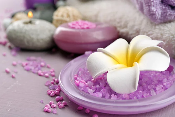 Beautiful spa treatments on  background — Stock Photo, Image
