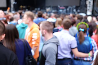 Soyut insanlar bulanıklık  