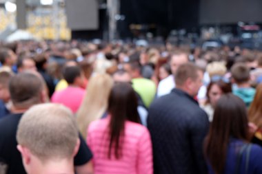 Soyut insanlar bulanıklık  