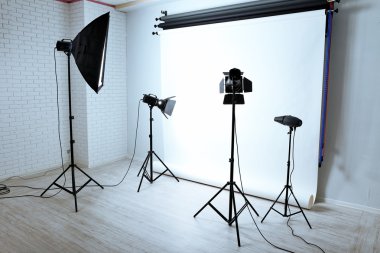 boş fotoğraf stüdyosu