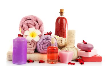 spa uygulamaları üzerinde beyaz izole