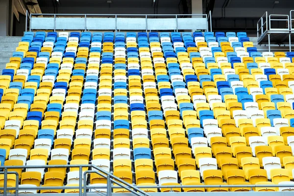 Asientos vacíos en el estadio — Foto de Stock