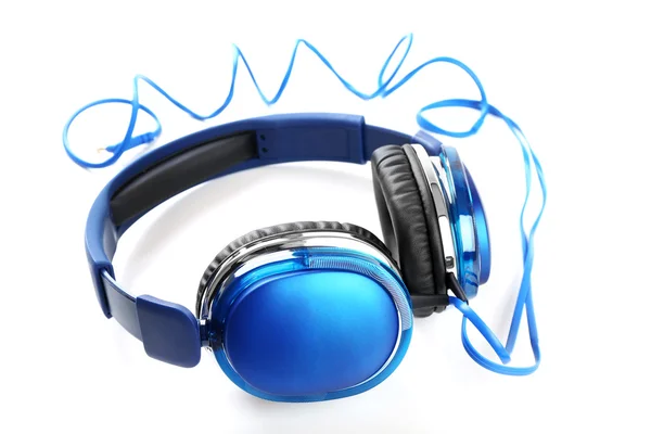 Nowoczesne słuchawki na białym tle — Zdjęcie stockowe