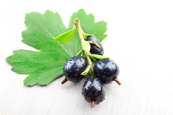 Pile of black currants — Stock Photo, Image