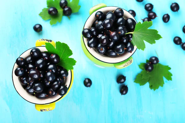 Ripe black currants — Stock Photo, Image