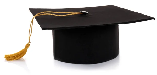 Cappello Grad nero — Foto Stock