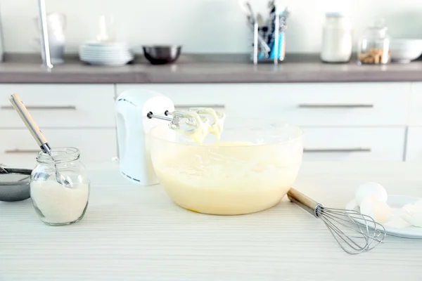 Ingredienti da forno per torta — Foto Stock