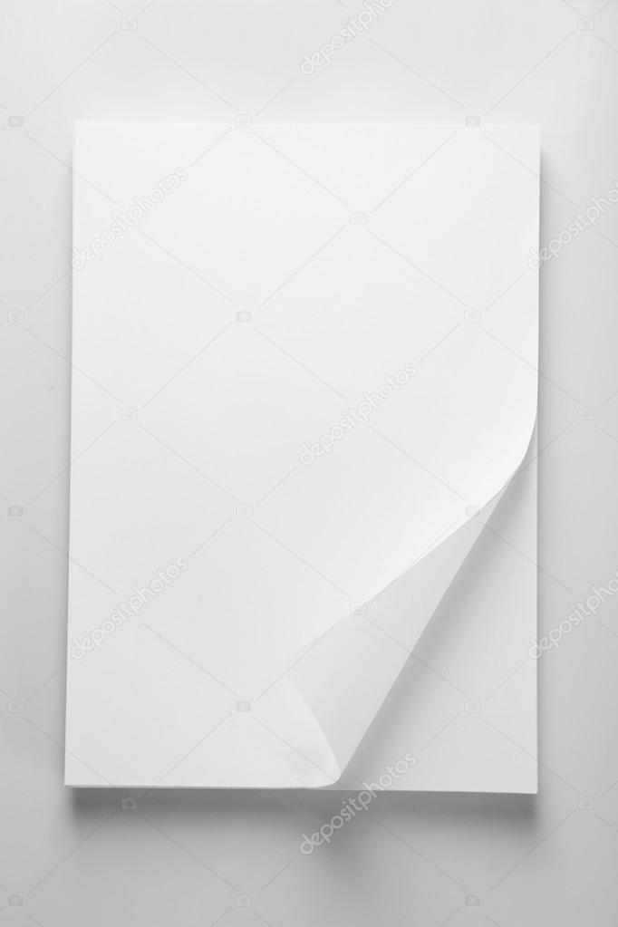 White sheets of paper