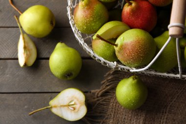 Olgun lezzetli armut