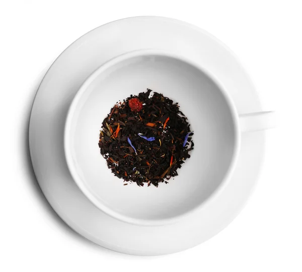 Té de hierbas en taza — Foto de Stock