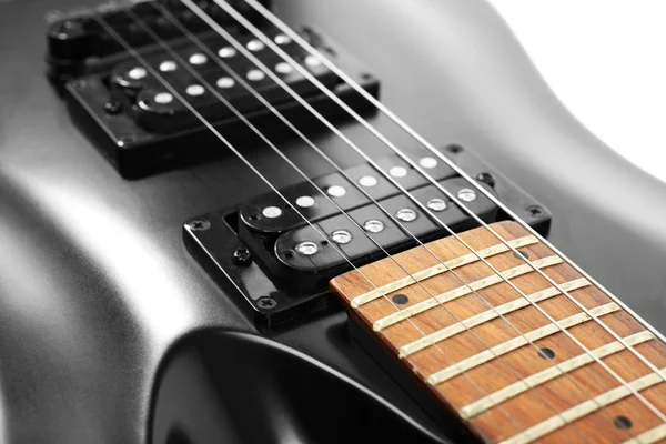 Guitarra elétrica de perto — Fotografia de Stock