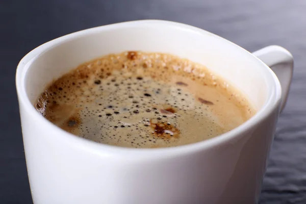 Kopje koffie close-up — Stockfoto