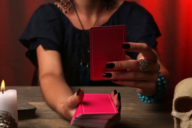 Cadı - fortune teller okuma servet yakın çekim