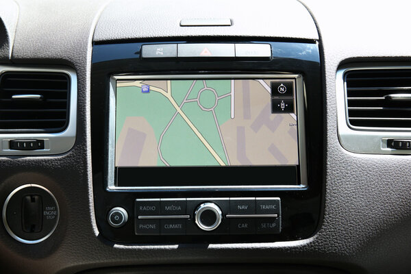 навигационная система в автомобиле
