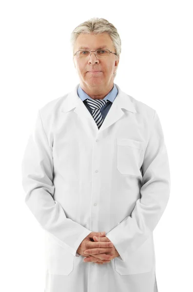 Arzt isoliert auf weiß — Stockfoto