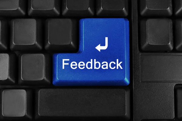 Feedback keyboard button — Stock Photo, Image