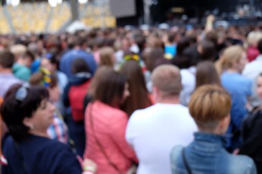 Soyut insanlar bulanıklık  