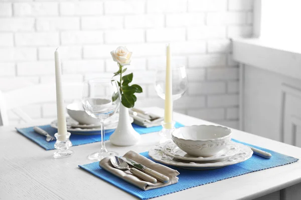 Beautiful table setting — Stock Photo, Image