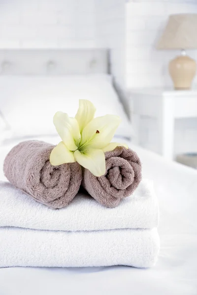 Asciugamani morbidi appena lavati — Foto Stock