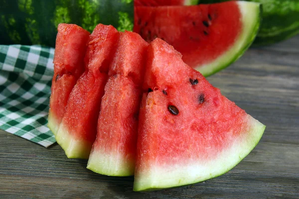 Slices of ripe watermelon — Stock Photo, Image