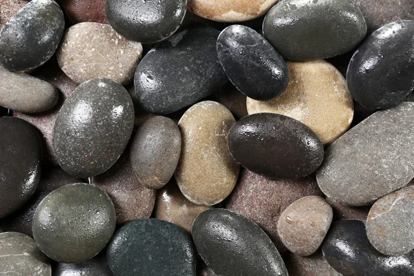 Sea pebbles background — Stock Photo, Image