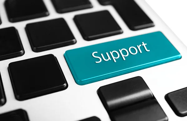 Support keyboard button — Stock Photo, Image