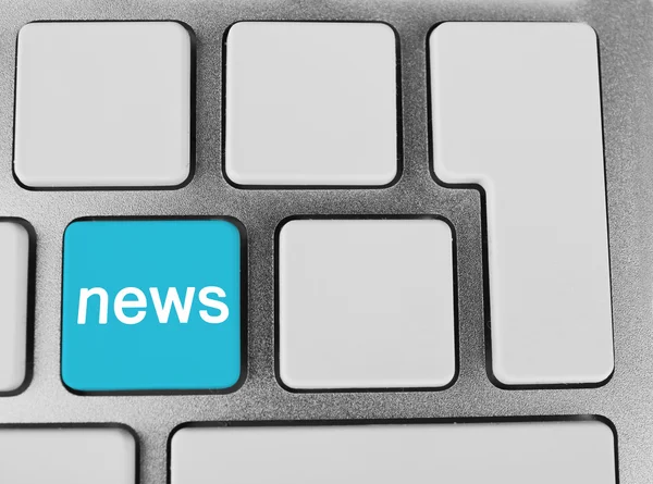 News keyboard button — Stock Photo, Image
