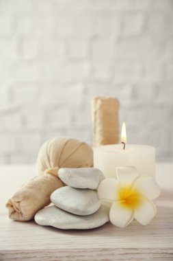 Güzel spa kompozisyonu