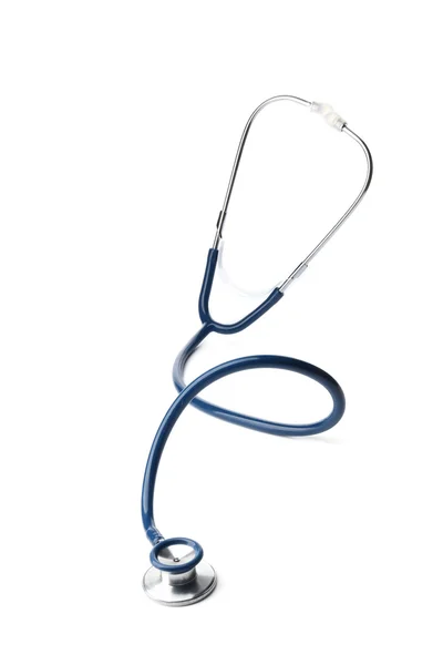 Stetoskop beyaza izole edildi — Stok fotoğraf