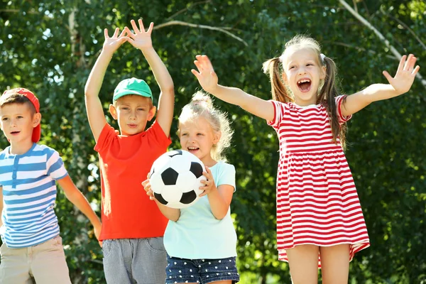 Happy active children — Stock Photo, Image