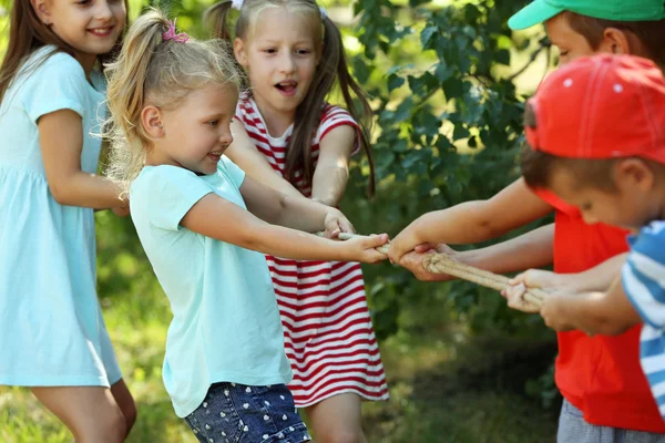 Happy active children — Stock Photo, Image