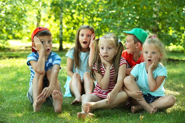 Happy active children — Stock Photo, Image