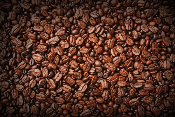 Kaffeebohnen Hintergrund — Stockfoto