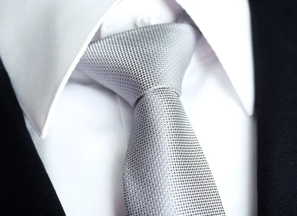 Męskie kurtki z koszula i krawat — Zdjęcie stockowe