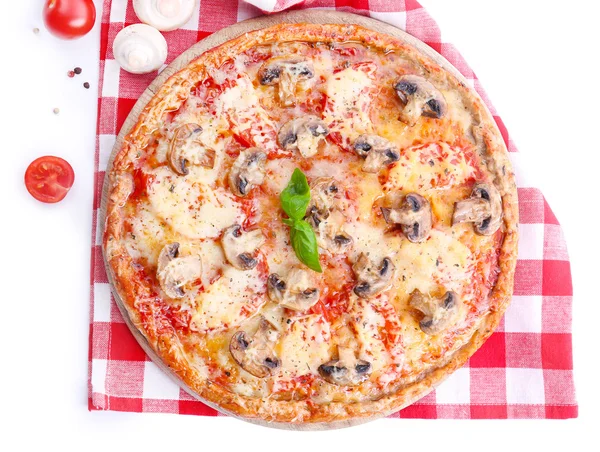Fette di deliziosa pizza con verdure — Foto Stock